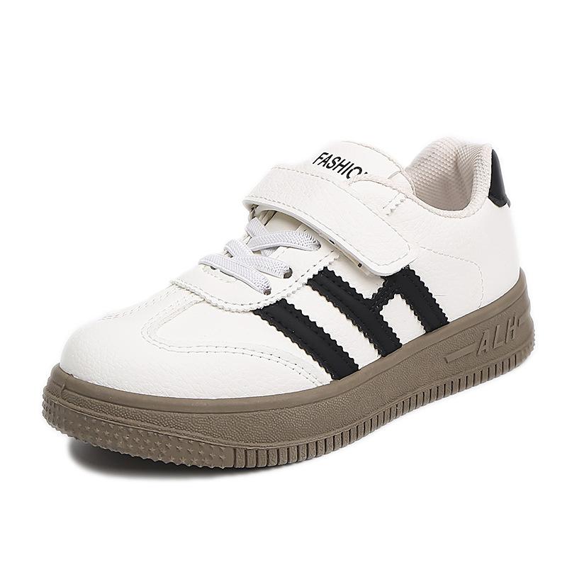 2024 новая мальчиковая обувь для доски детская обувь для нравственного воспитания обувь на мягкой подошве повседневная обувь легкая модная белая обувь для девочек спортивная обувь