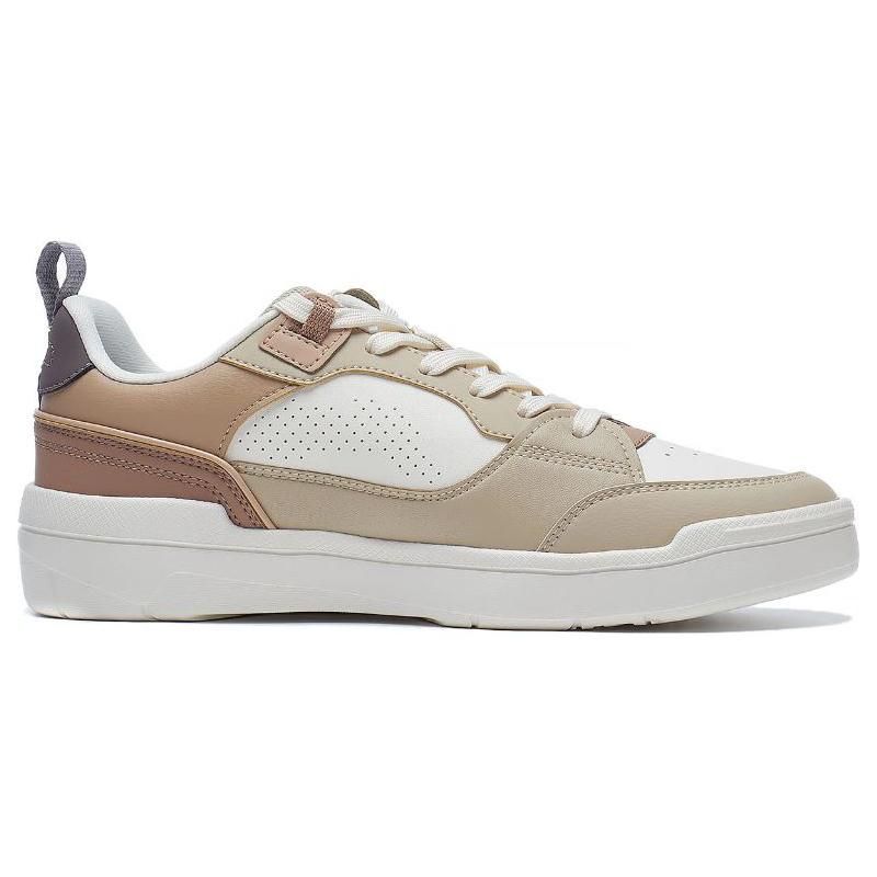 Li Ning Common 80s универсальные удобные амортизирующие прочные низкие кроссовки мужские кроссовки цвета хаки AGCT227-2