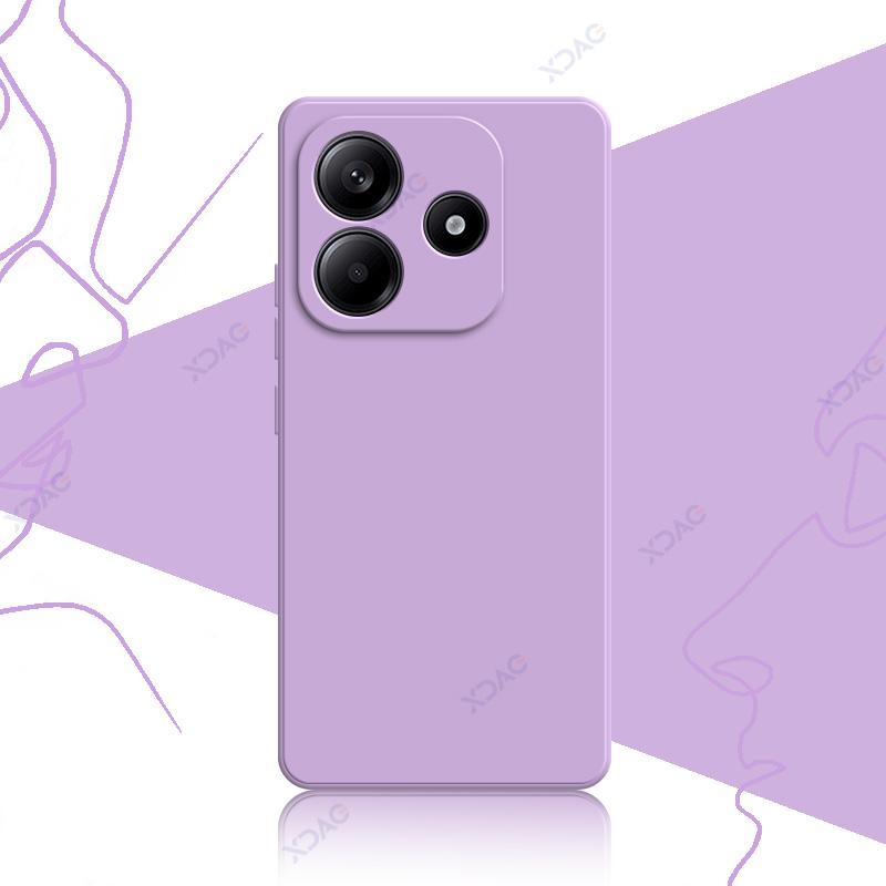 Роскошный модный милый чехол для Xiaomi Redmi Note 14 RedmiNote14 5G 360 мягкий квадратный жидкий силиконовый чехол для мобильного телефона