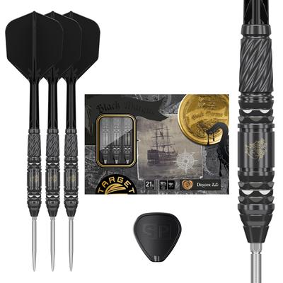 Target Япония BLACK MARQUE LITE DRAGON GEN 2 SP СТАЛЬНОЙ НАКОНЕЧНИК ДАРТС Leslie Lee Model Вольфрамовый Стальной Наконечник Дартс 21Г Форма SWISS SILVER NANO POINT 30ММ 90%