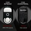QSPEC Mouse Sole Professional Gaming G PRO Gaming Mouse Wireless GPRO Super Round Edge Processing G PRO X (For SUPERLIGHT, FUJI_BLACK (Glass