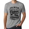Ultrabasic Homme T-shirt Graphique Vintage Year Cadeau 1966