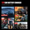 6A 12V Автомобильное зарядное устройство для аккумулятора, Поддерживающее зарядное устройство для Автомобилей, Мотоциклов, Свинцово-кислотных, AGM, GEL аккумуляторов