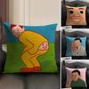 Dark Humor J-Joan C-Cornellas Art Pillow Case Natural Linen Double-Sided Printing Sofa Home Decor Cushion Cover