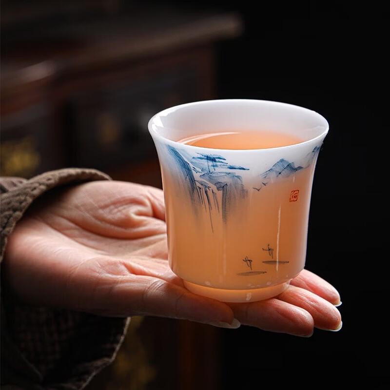 Фарфоровая мастер-чашка Tuopai Ice Jade