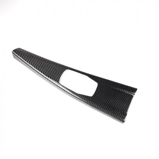 ABS Carbon Fiber Style Multimedia Panel Cover Trim For BMW 3 4 Series F30 13-18
