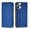 Hurtel iPhone 12 Magnetic Wallet Case - Blue