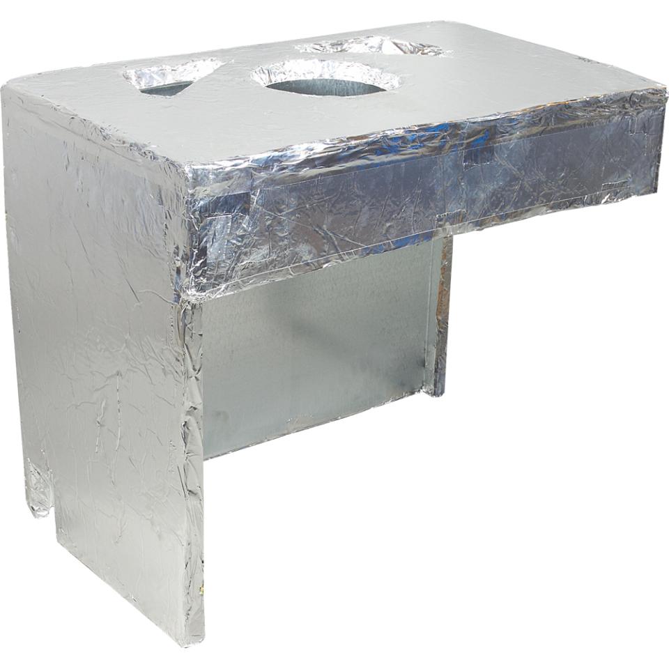 Insulation for the insert with a water jacket MBA / PW / 17 / P / BS / W