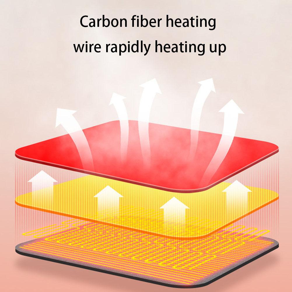 Electric Heated Motorcycle Gloves Hand Warmers Waterproof Touch Screen Smart Heating Gloves Windproof Skiing Cycling Gloves