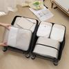 3pcs/set Compression Packing Cubes for Suitcases Travel Accessories Expandable Packing Organizers Lightweight Travel Organizer