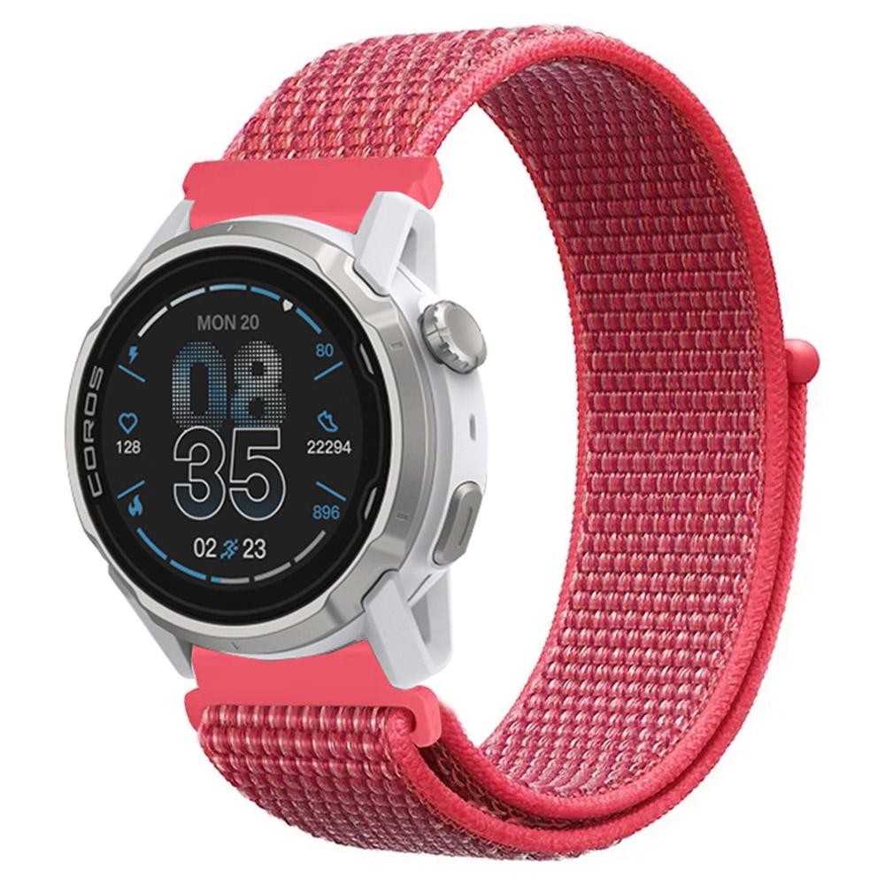 20mm 22mm Nylon Loop Strap for COROS APEX 4 42mm/PACE Pro/CMF Watch 3 Pro Smartwatch Breathable Band for Suunto Vertical/Race 2
