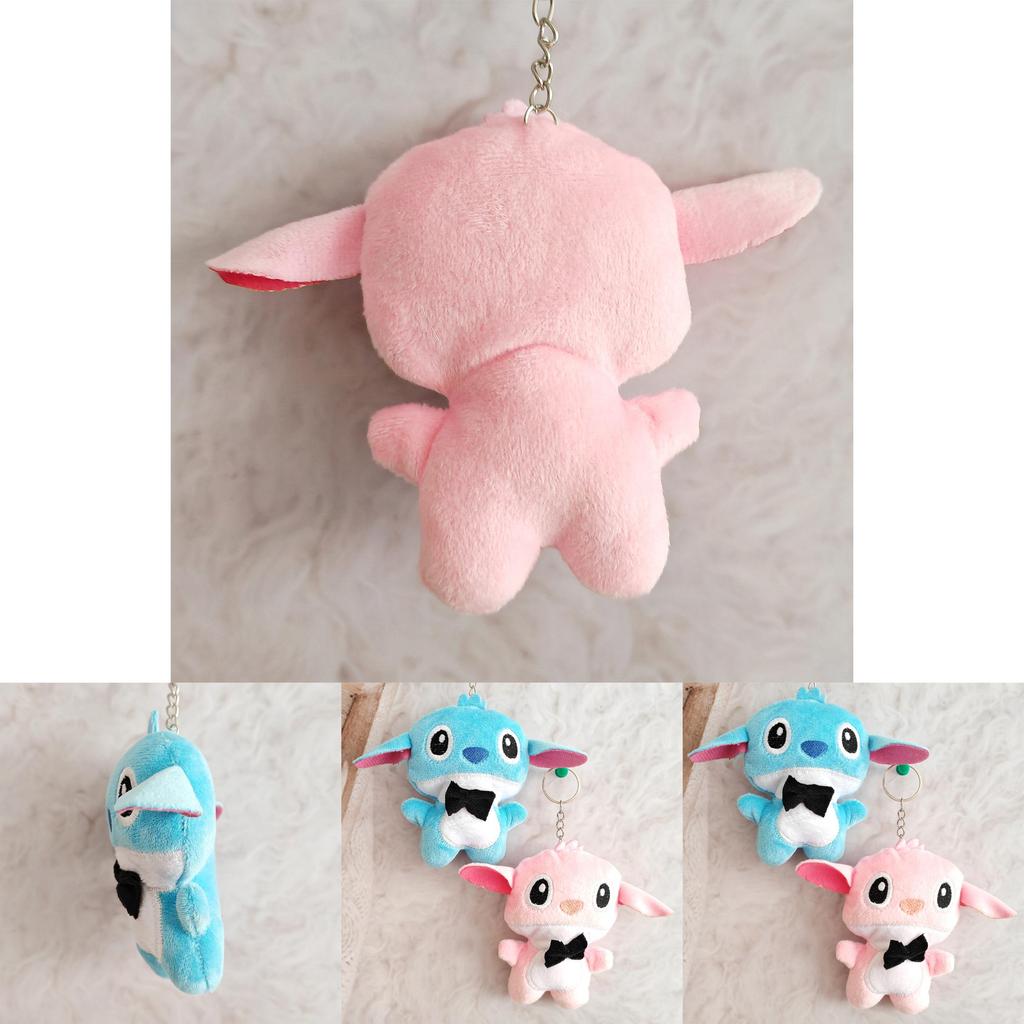 Stitch Plush Keychain With Soft Short Pile For Kids And Collectors