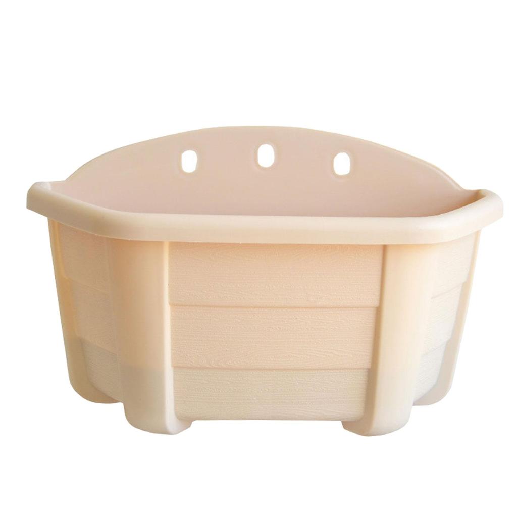 Hanging Flower Pot Wall Mounted with Drainage Mesh Plants Holder Flowerpot for Yard Indoor Outdoor Railing Balcony Fence