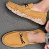 Men Genuine Leather Casual Leather Shoes Men Loafers Comfortable Driving Shoe Moccasins Man Flats Shoes
