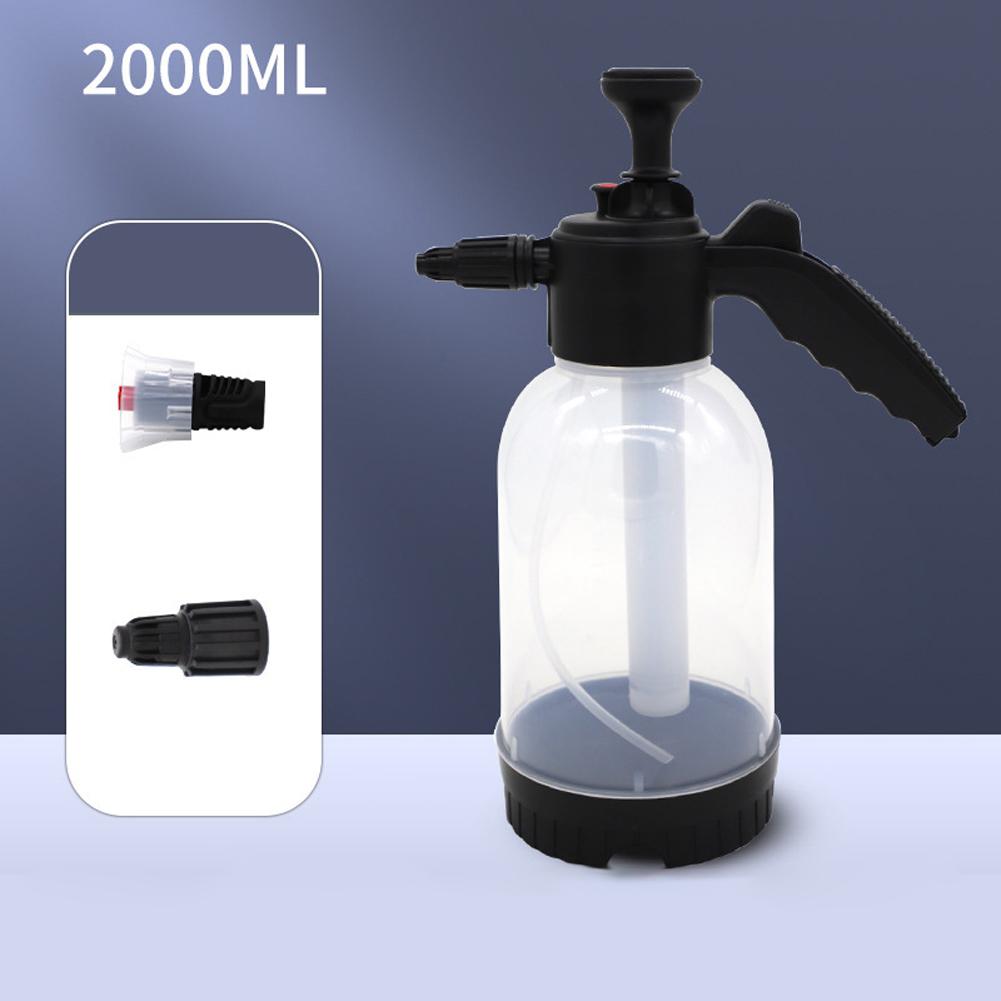 2л ручная пенная лейка для мытья автомобиля с замком-переключателем распылитель давления воды инструменты для очистки бутылок с водой