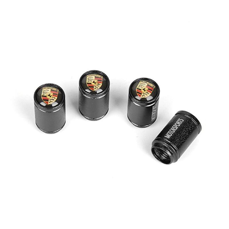 4 шт. Колпачки для клапанов колес автомобиля из алюминиевого сплава, Крышки штоков шин для Porsche Panamera Macan 911 718 Taycan Boxster Cayman 918 Pajun
