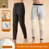 Qiansina Thickened Thermal Leggings with Silk & Wool Knee Support