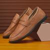 2025 осень новые дышащие мужские туфли-бини лоферы низкие повседневные туфли в британском стиле мужская обувь универсальная модная обувь