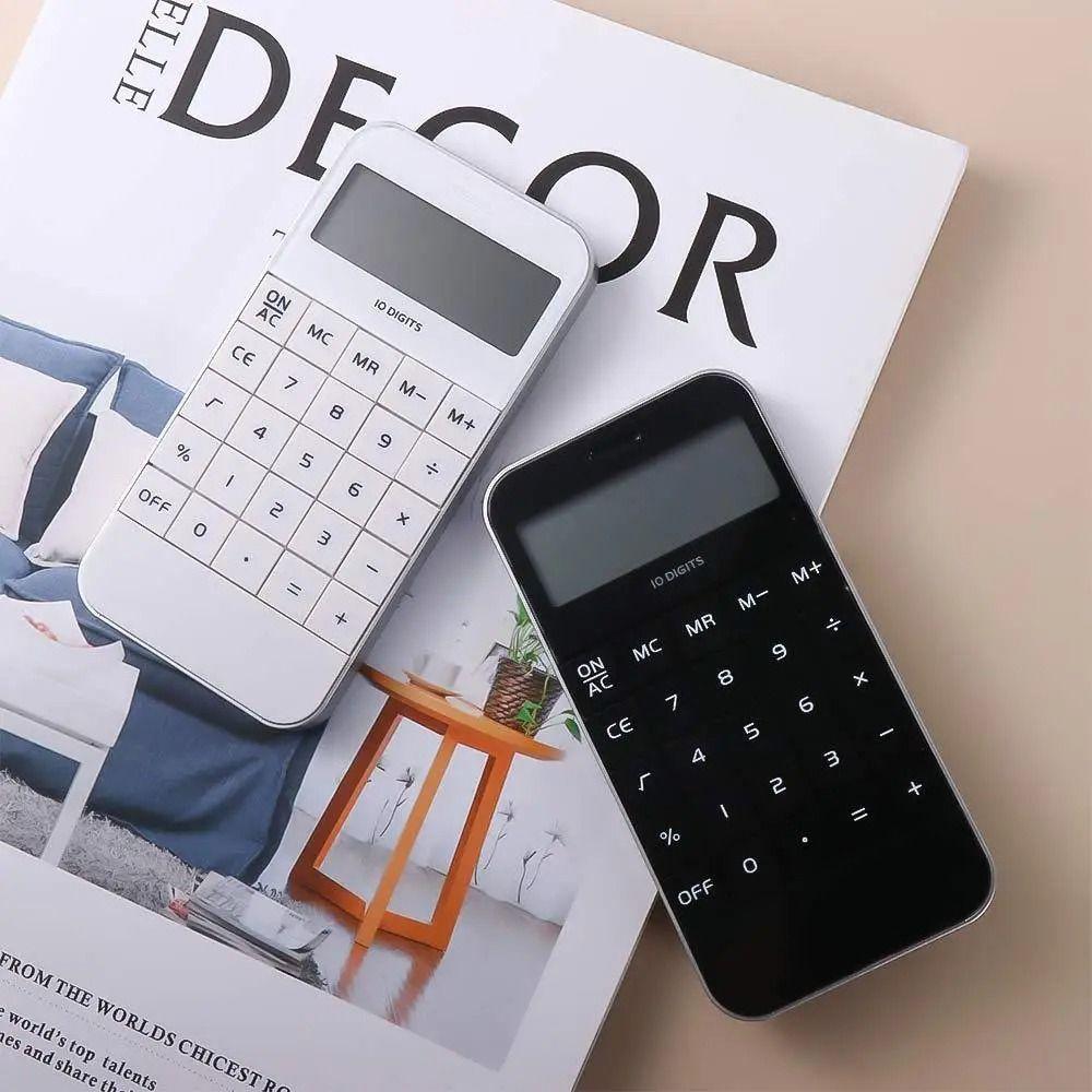 Mini Electronic Calculator 10 Digit School Supplies Fashion Student Stationery Office