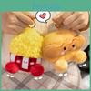 Smiling Fruit Plush Toy Keychain For Kids With Soft Short Plush Material