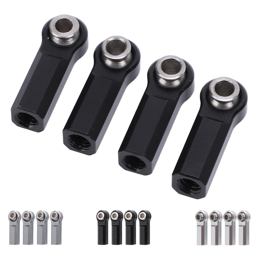 4PCS Metal Ball Joint Alloy for 1/10 Model Car 7.0mm Diameter M4 Thread RC Car Ball Joint 4 Straight