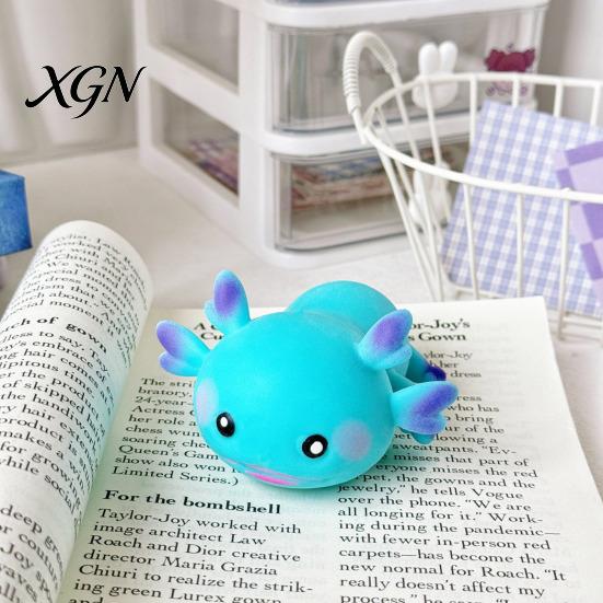 Salamander Decompression Toy Mini Stress Ball Soft Stretchy Cartoon Sensory Fidget Anxiety Relief Animal