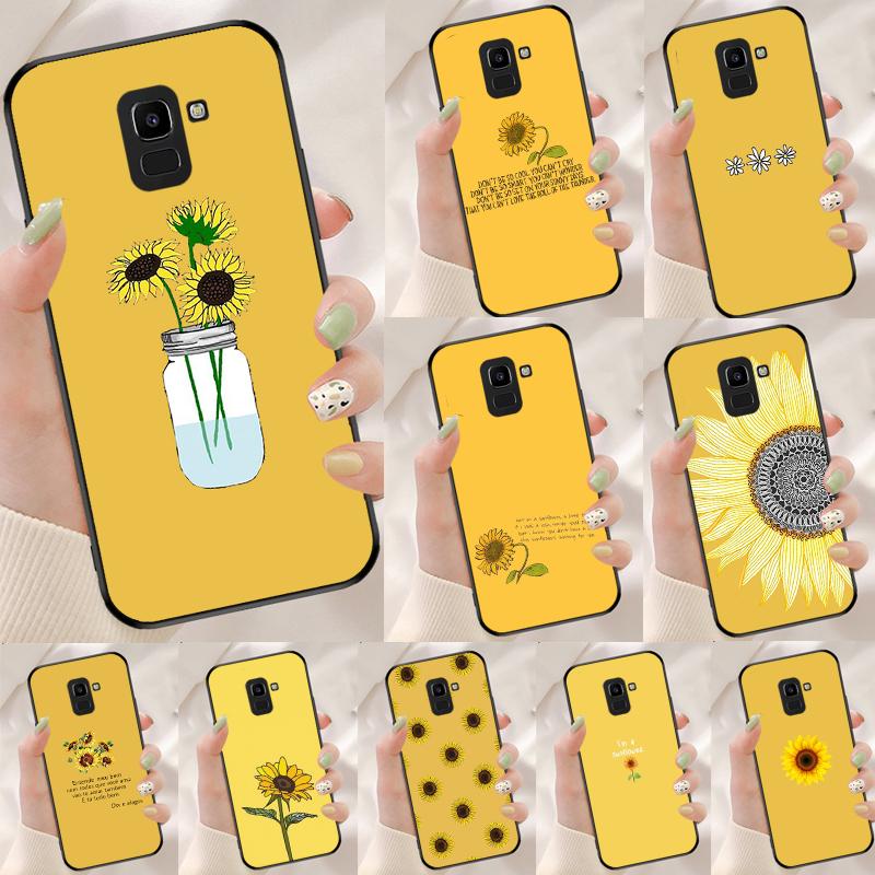 Цветочный чехол с ромашкой и подсолнухом для Samsung Galaxy M31 M11 M23 M12 M13 M14 M15 M35 M55 M34 M54 M33 M53 M32 M52 M06 M16