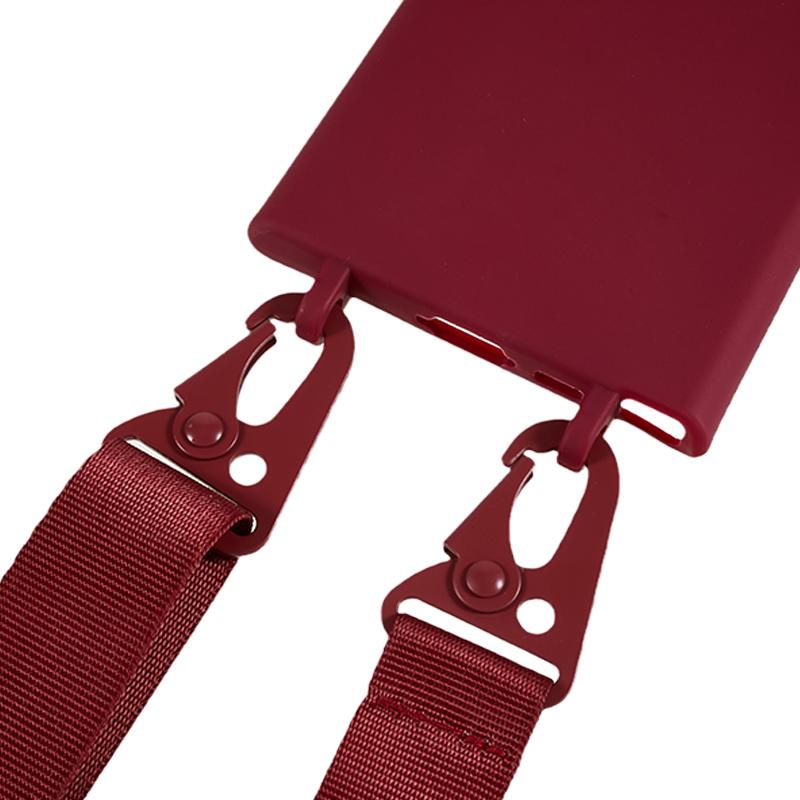 ТПУ чехол для Samsung Galaxy S23 Ultra с матовым покрытием, защитная крышка для телефона с широким ремешком