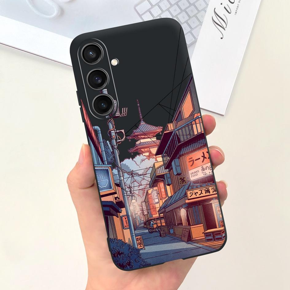 Чехол для Samsung Galaxy A25 2023 SM-A256B Популярный Цветочный Мультяшный Мягкий Силиконовый Funda Для Samsung A35 A25 5G A 25 Защитник