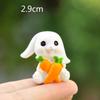 Rabbit Easter Figurine Micro Landscape Diy Home Decor Miniature Fairy Garden Ornament Decoration Accessories