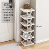 Folding Shoe Rack Multi Layers Shoe Organizer Space Saving Shoe Shelf Home Foldable Shoes Cabinets Simple Shoe Storage Rack