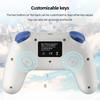 - Замена геймпада Беспроводной геймпад Bluetooth-совместимый DIY Gaming (белый)