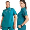 1 Set Surgical Uniforms Short-sleeved Nursing Tunic Suit Beauty Salon Medical Doctor Trousers Sets Woman Scrub Set Top-Pants