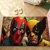 Cute-D-deadpool-S Carpet Bathroom Anti-slip Mat Door Mat Home Decoration Mat Entrance Door Mat Scratch-resistant Door Mat