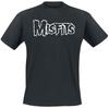Misfits Vintage Distressed Logo Print TShirt Pure Cotton Unisex Casual Top Retro Hardcore Punk Fashion Tee