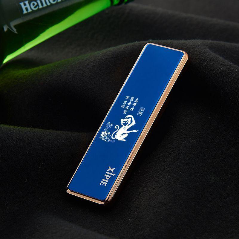 Rechargeable Ultra-Thin USB Lighter: Stylish, Silent, Mini, Portable, Men's Choice