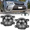 2PCS LED Fog Light for Subaru Forester Brz Gt86 2013 2014 2015 2016 2017-2025 Headlight Foglight Car Accessories White Yellow