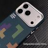 Fashion Patterns Carbon Fiber Texture N52 Magnet Phone Case for iPhone 17 Pro Max /16/15/14/13 /Shockproof /Thin Anti-fingerprint /Metal Camera Ring