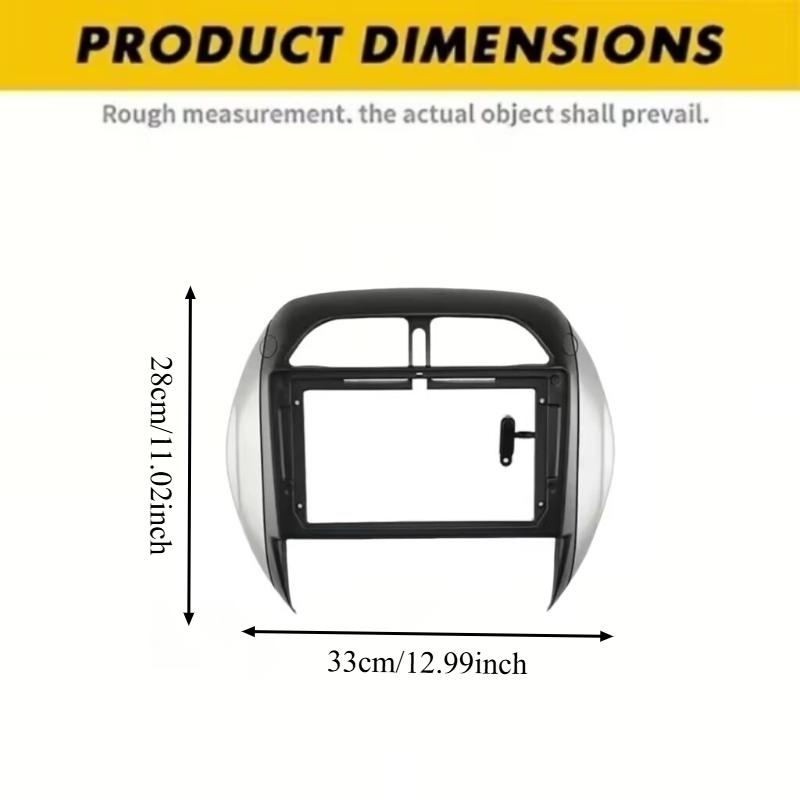 9 Inch Car Frame Fascia Adapter Android Dash Fitting Panel Kit Fit For Toyota RAV4 2003-2005 Car Frame