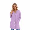 Women's Long Sleeve Cardigan Casual Jacket With Pockets Top