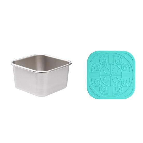 60/180 мл 1/6 шт. чашка для соуса с герметичной силиконовой крышкой, контейнеры для хранения продуктов из нержавеющей стали, кетчуп для пикника, закуски, штабелируемые банки для завтрака