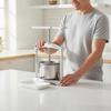 Tabletop Fermented Beverage Press Stainless Steel Manual Compact for Home