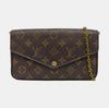 [Pre-Owned] Felicie Pochette Classic Monogram Coated Canvas And Leather Three-In-One Chain Bag - Fair #KPVXBB