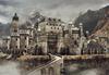 Photomural Medieval Fantasy Castle Smooth Vinyl 416x254