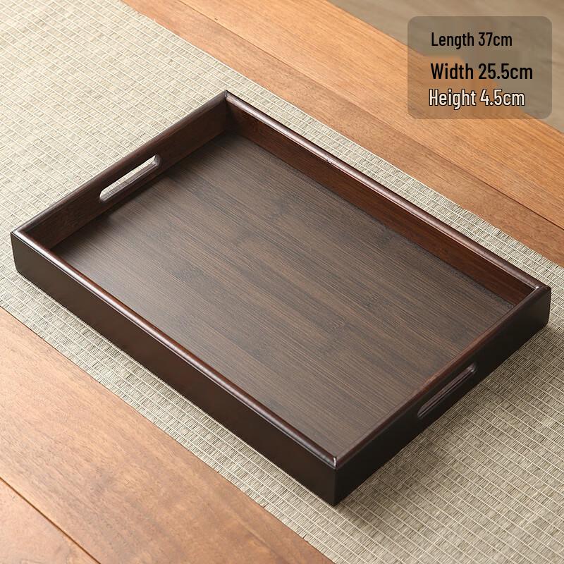 Bamboo Tea Tray with Handle