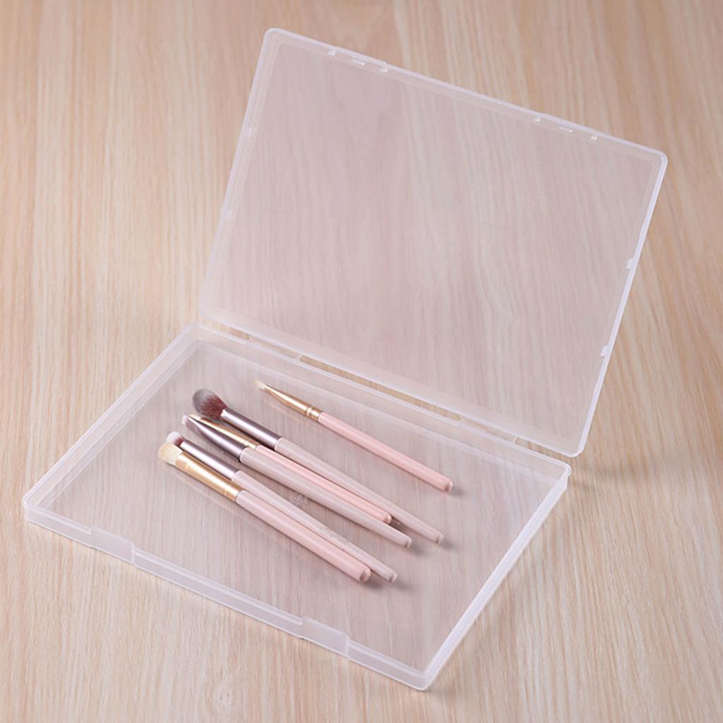 5 шт. Штабелируемый плоский ящик для хранения принадлежностей для рукоделия и документов Прозрачные органайзеры Прозрачный держатель для писем и бумаги