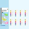 1/7Pcs Watercolor Painting Book Kids DIY Bookmark Fun Drawing Book with 21 Unique Patterns 6 Vibrant Watercolor Shades Painting Pad
