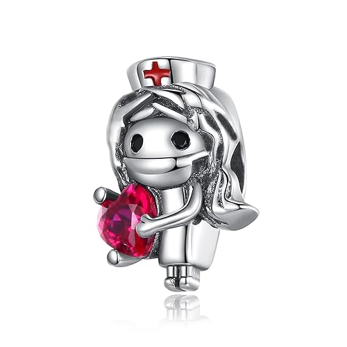 Fit Original Bracelet Copper Charms Cat Dog Animal Heart-Shaped Zirconia Beads For Women Jewelry Diy Making Gifts