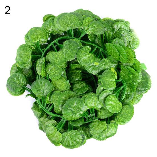 12шт искусственные настенные висячие листья лозы поддельные растения сад двор забор декор