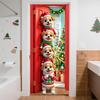 Door Hanging Christmas Door Banner Atmosphere Arrangement Window Sign Banners  Door Frame